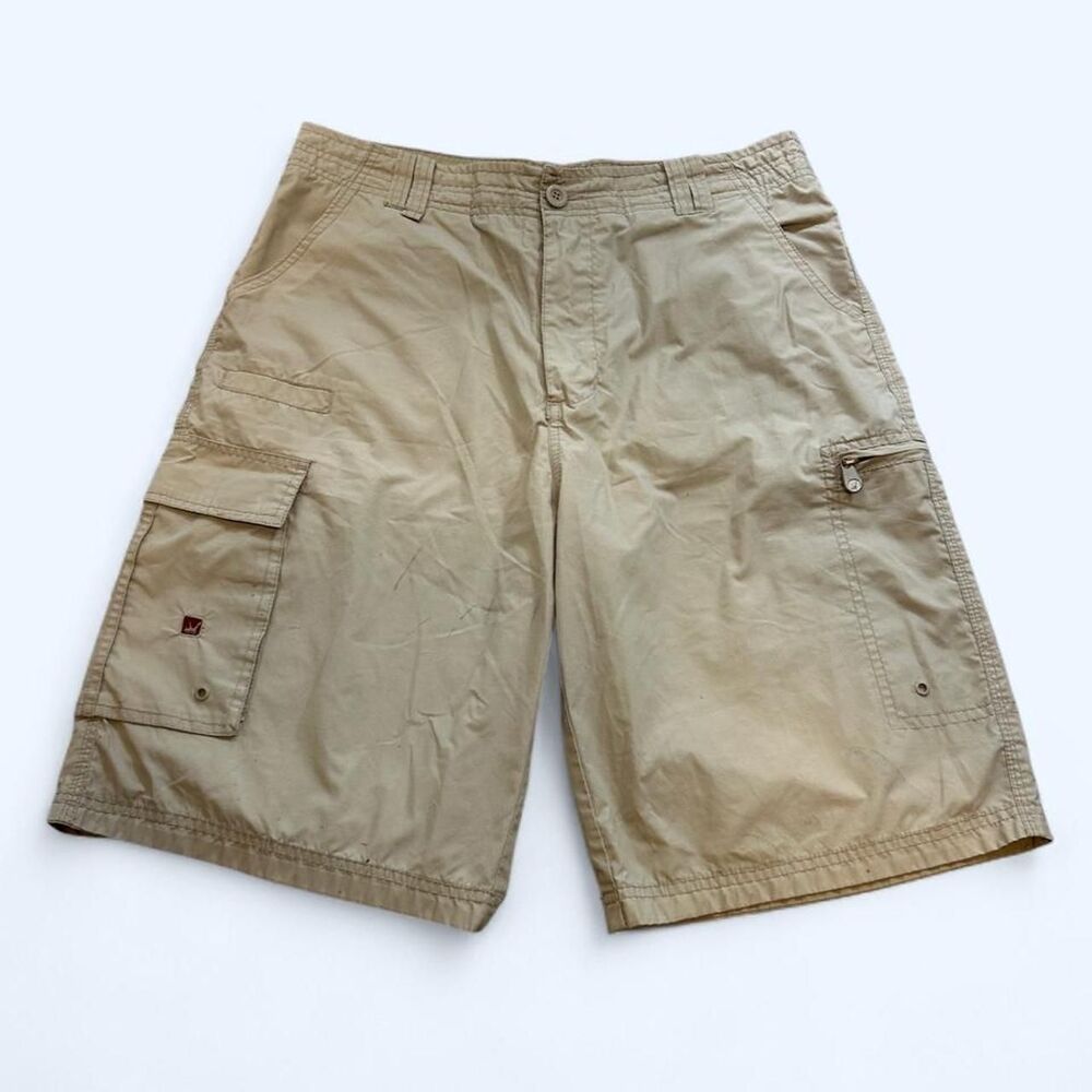 Micros baggy over the knee fit VTG 90s y2k stitch surf trunks